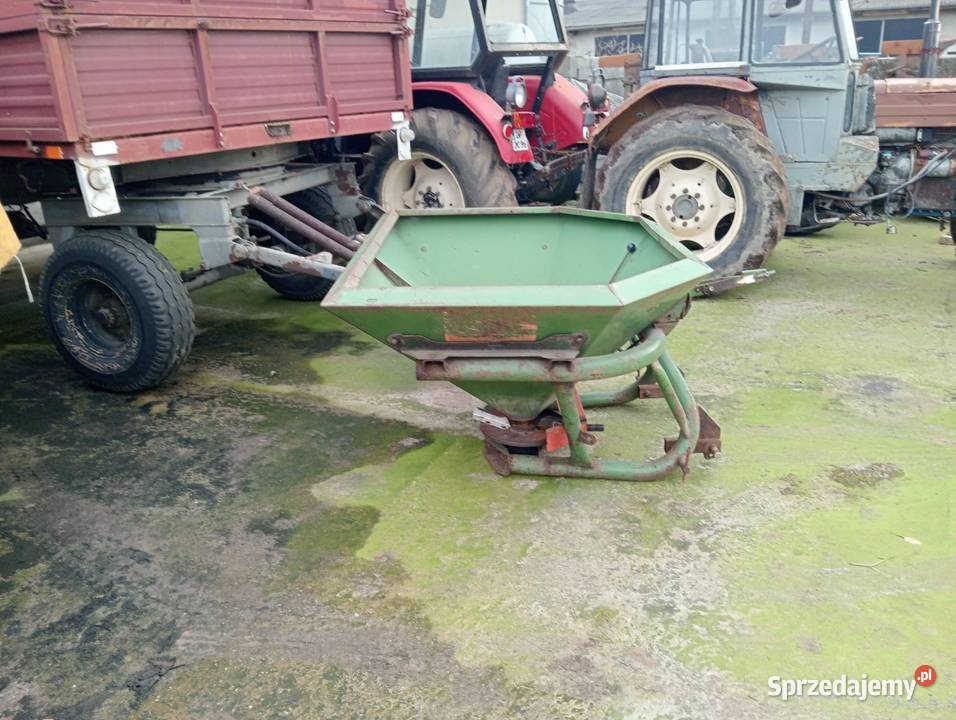 Rozsiewacz nawozu Amazone 600l nadstawki 200l Kolanowice