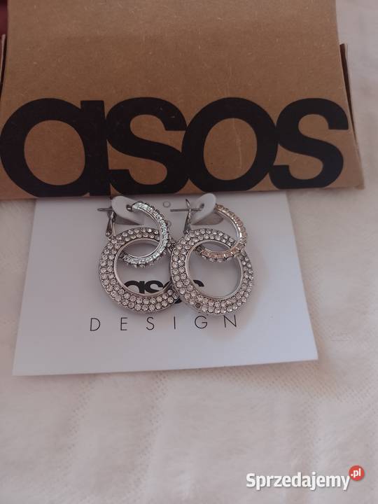 ASOSBogato zdobione kolczyki ślubne koła z Dla kobiet małopolskie