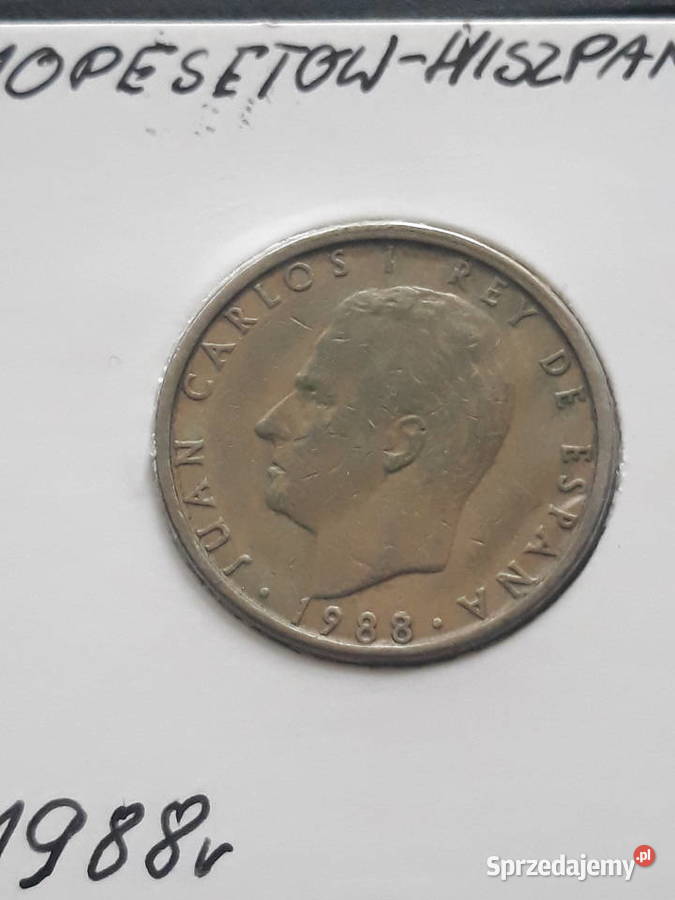 100 Pesetów Hiszpania 1988 r Konin