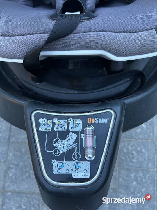 Fotelik samochodowy iZi Turn 360 Be Safe 015m Testy zderzeniowe 5 punktów Dąbrowa Górnicza