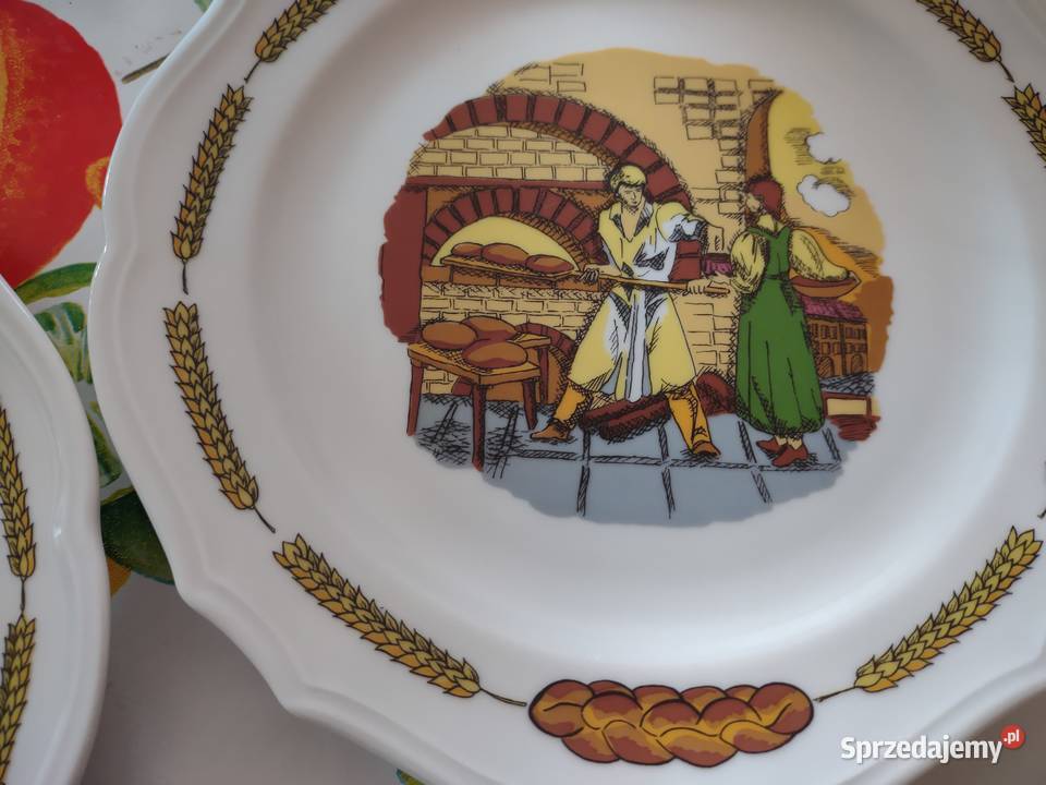 Bavaria Excel Piratów 5 Talerzy Antyki, Sztuka, Kolekcje Gniezno