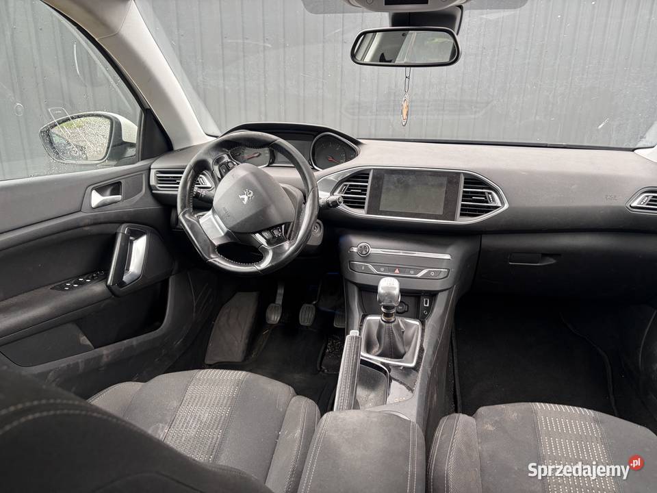 PEUGEOT 308 SW 2015 16 EHDI BIAŁA PERŁA BOGATA Poznań