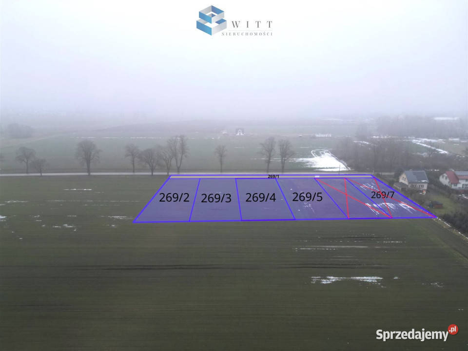 Grunt 1344m2 Burkat kanalizacja