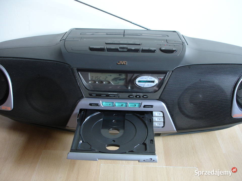 Radiomagnetofon JVC RCXC3BK lubuskie Zielona Góra