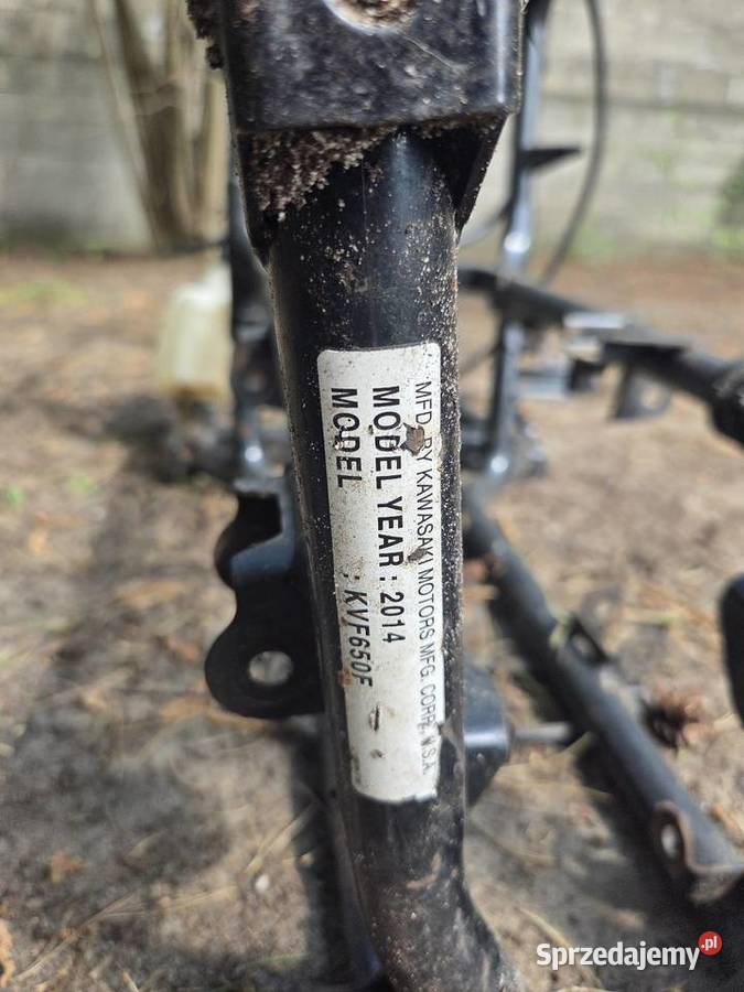 Rama kawasaki kvf 650 2014 pomorskie Wiele sprzedam