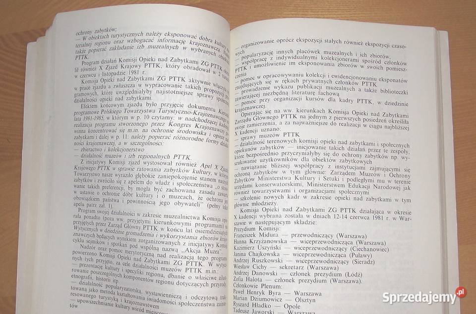 x S Społeczna opieka zabytkami PTTK mazowieckie Warszawa