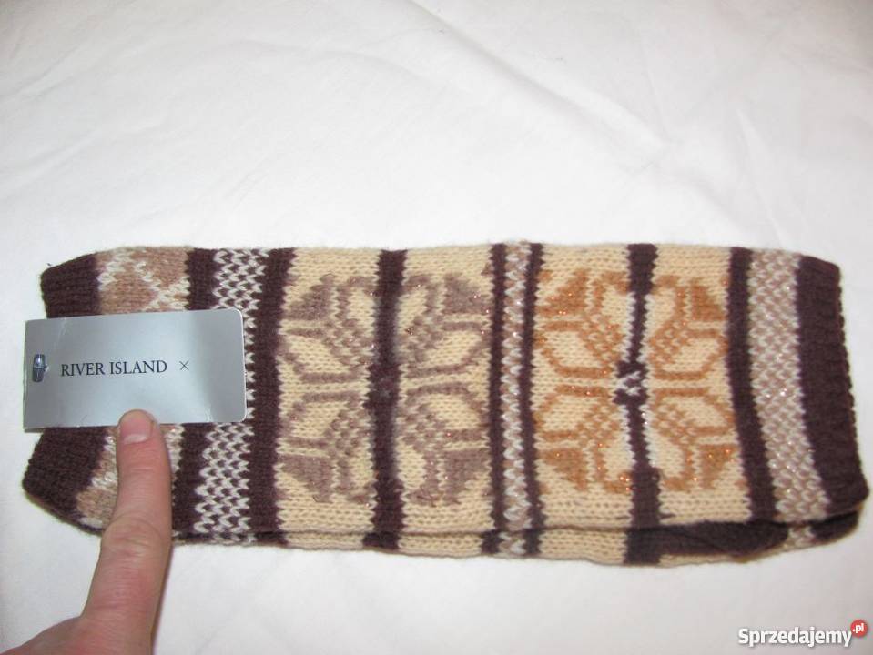 ocieplacze na nadgarstki Nordic płatki śniegu Dodatki Zamość