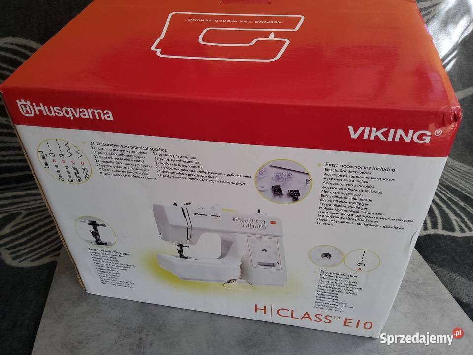 Maszyna do szycia Husqvarna E10 Świdnica