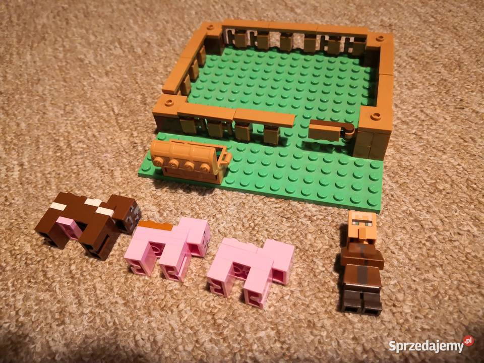 Lego Minecraft 4 zestawy komplet 1 Lusowo sprzedam