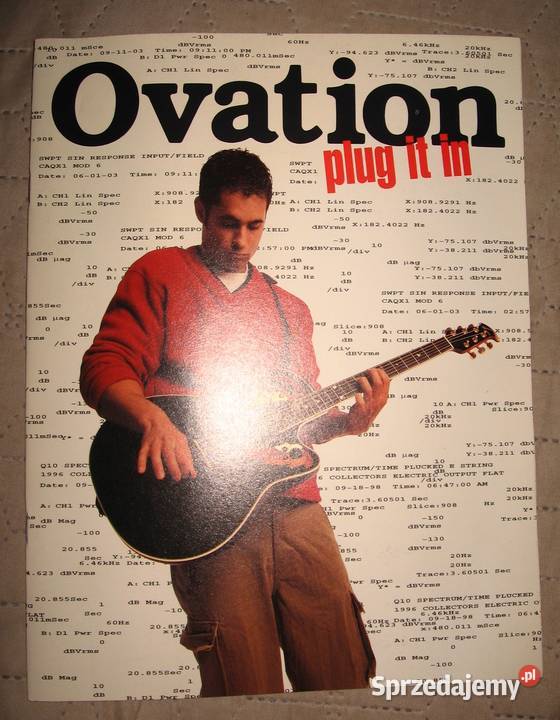 Ovation 1999 katalog gitar Gitary i akcesoria Kępice