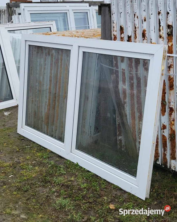 OKNA KacprzaK OKNO PCV 215X134 Używane Siedlce