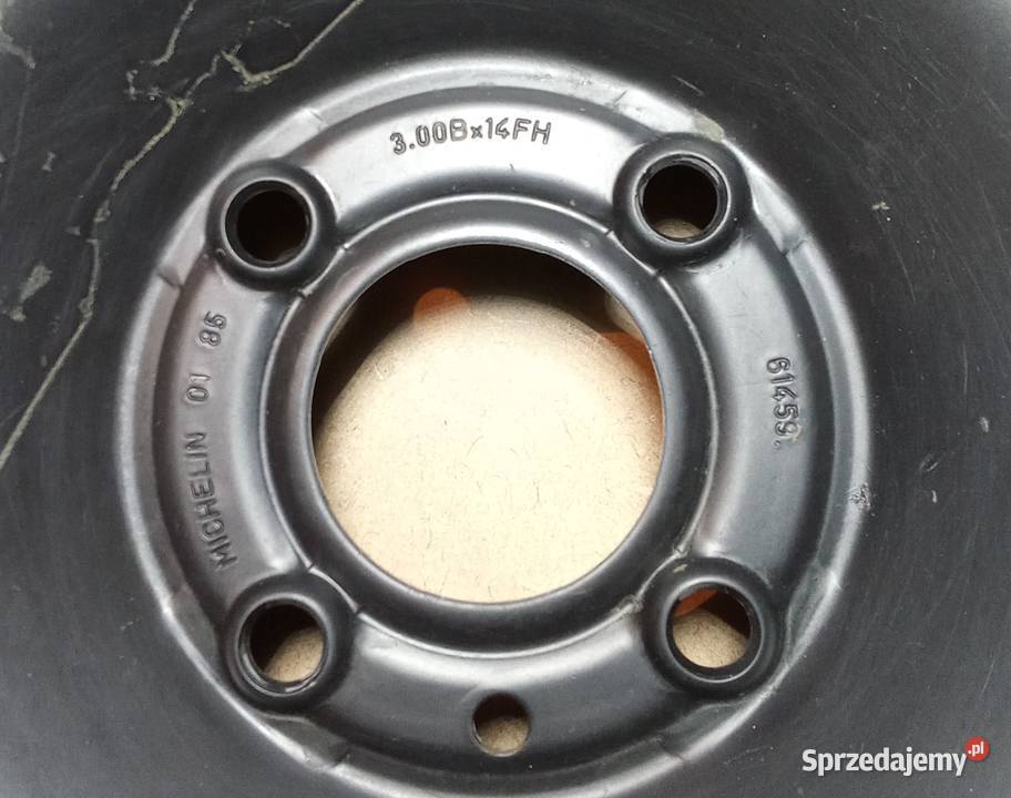 Dojazdówka Peugeot 205 85 14 4x108 651 et10 Opony i felgi Wrocław