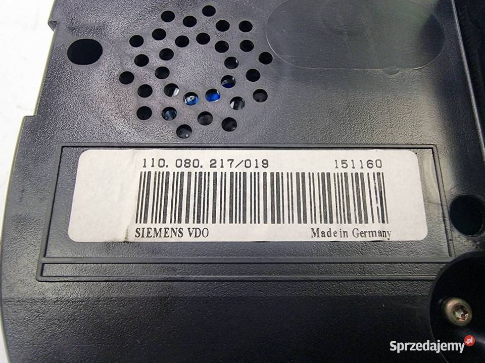 LICZNIK ZEGAR VOLKSWAGEN TOURAN 1T0920861A Lipno