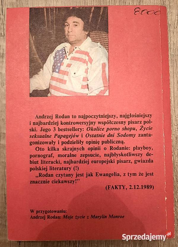 porno shopu A Rodan Rok wydania 1987 Ostrów Wielkopolski