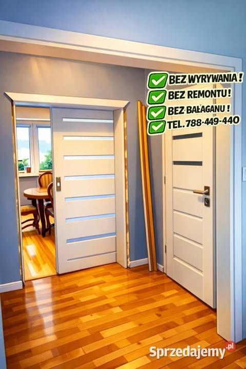 Oś Nakładkowa OBUDOWA STARCYH FUTRYN DRZWI Bez Łódź sprzedam