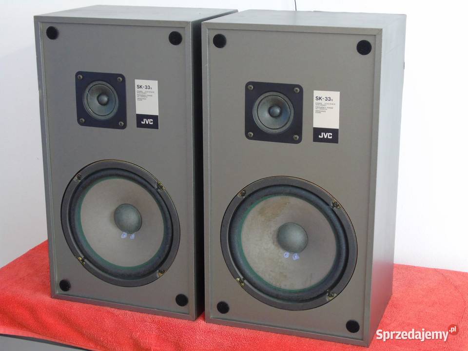 Kolumny JVC SK33s Vintage 8 ohm WYSYŁKA Jasło