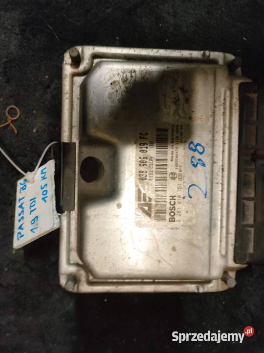 Sterownik Ecu VW Sharan 19 Diesel 038906019FC Gdynia