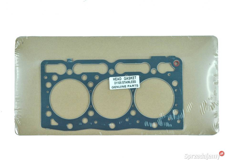 Uszczelka głowicy Kubota D1105 metalowa podkarpackie Tajęcina