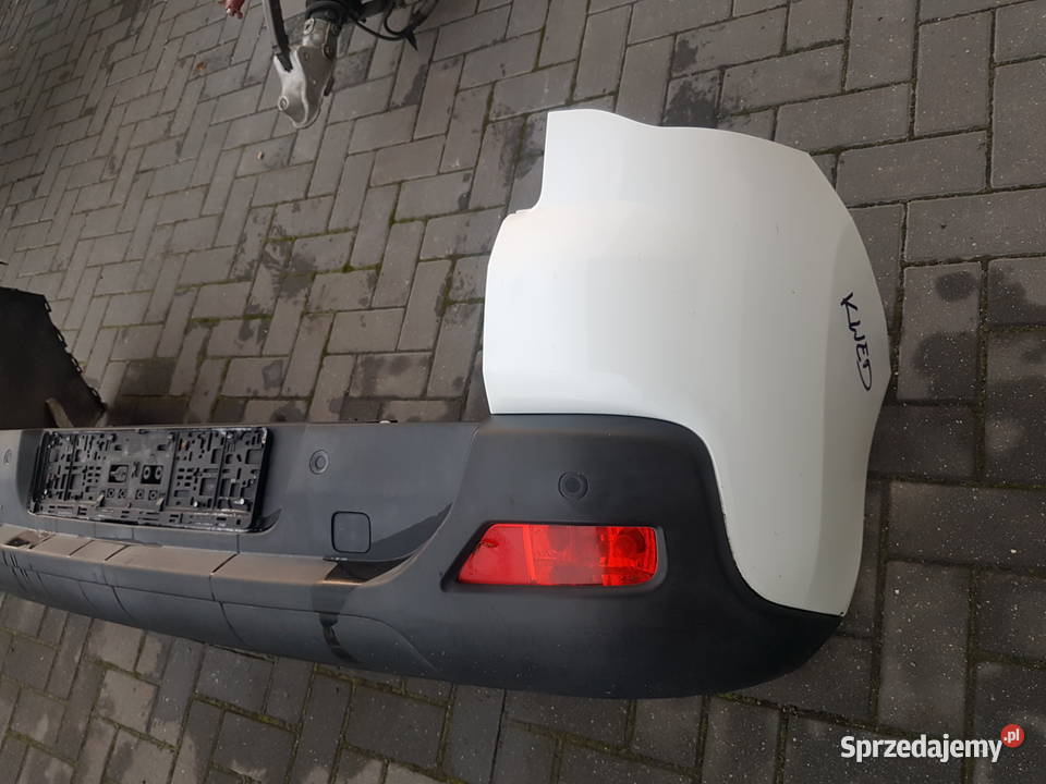 PEUGEOT 3008 I 2009 2010 2011 ZDERZAK TYL BIALY osobowe wielkopolskie Turkowice sprzedam