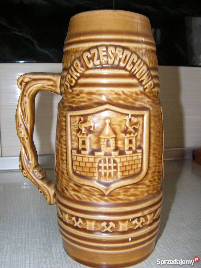 dwa ciekawe kufle Sieradz