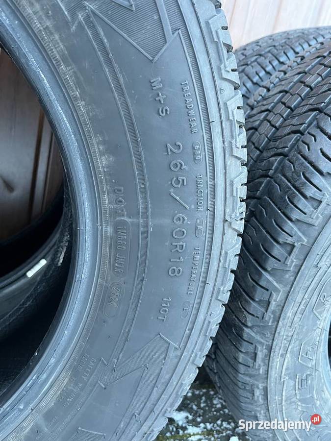 Komplet opon GoodYear Wrangler 2024r 26560 18 Kraśnik