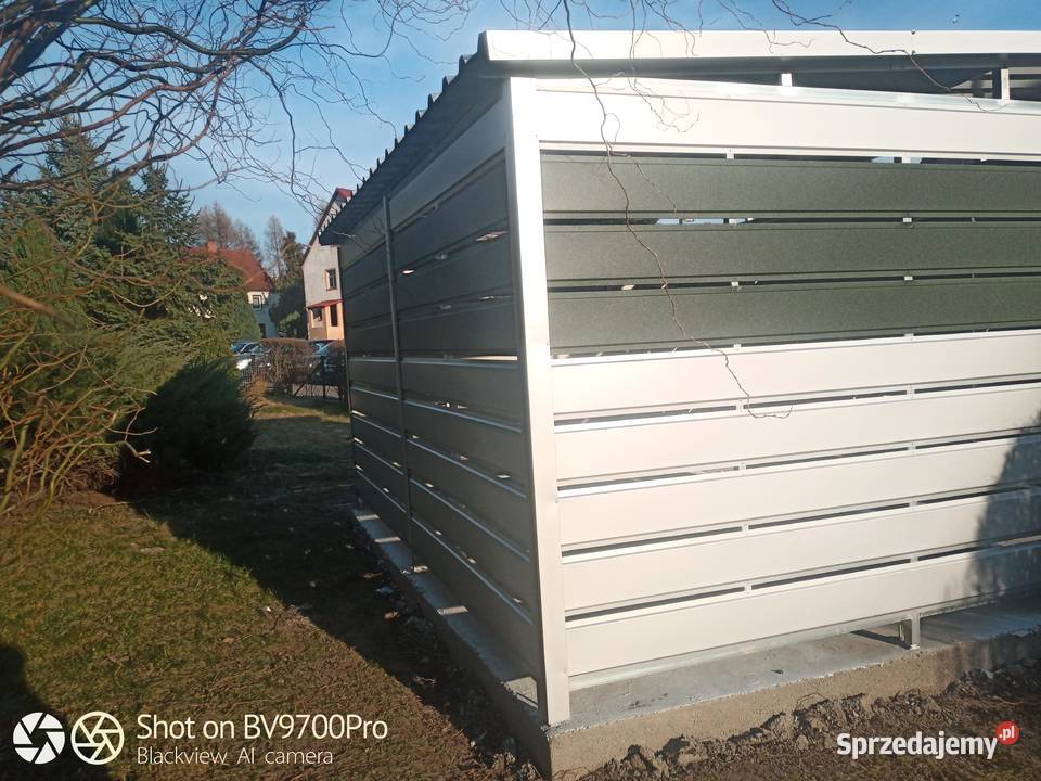 NOWOCZESNA WIATA ŚMIETNIKOWA PANELOWA WYCENA mazowieckie Warszawa sprzedam