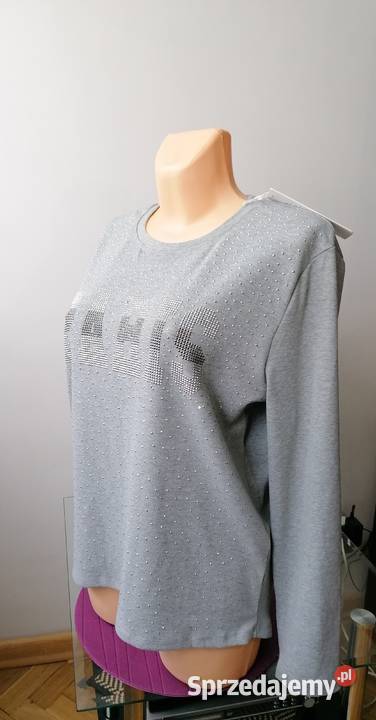 NOWA SZARA BLUZKA DŁUGI RĘKAW DŻETY PHUONG MAI R łódzkie