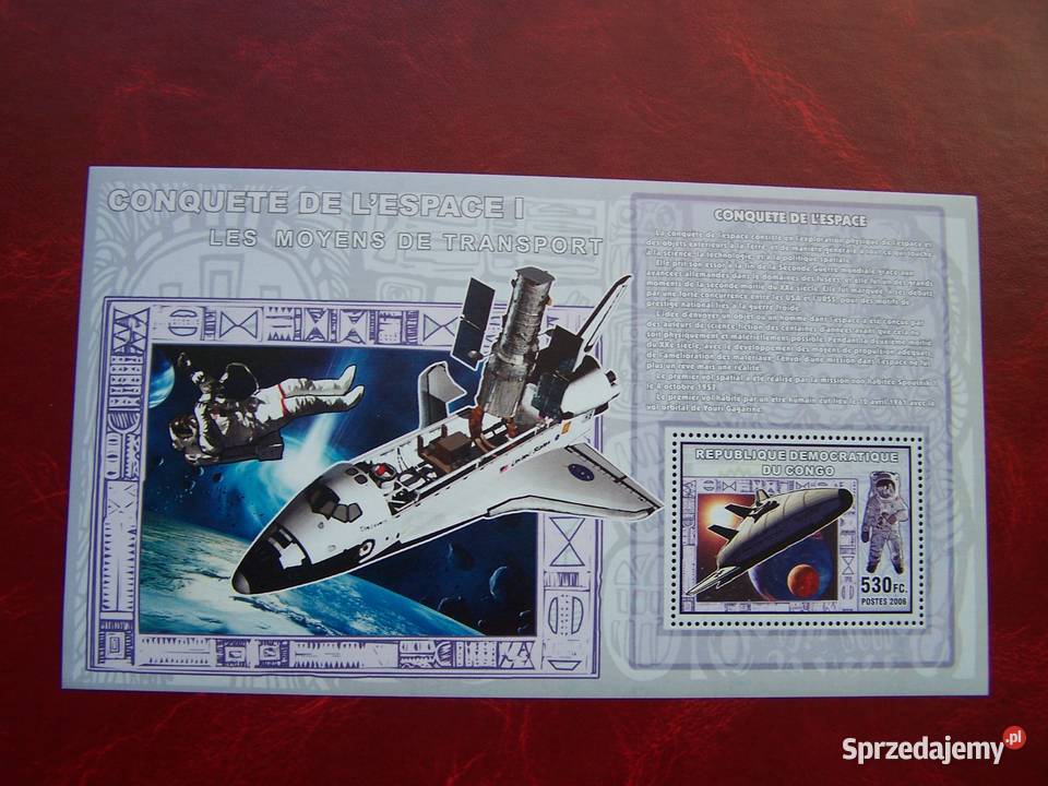 Kongo 2006 MNH Kosmos Podbój Kosmosu 2 Tychy