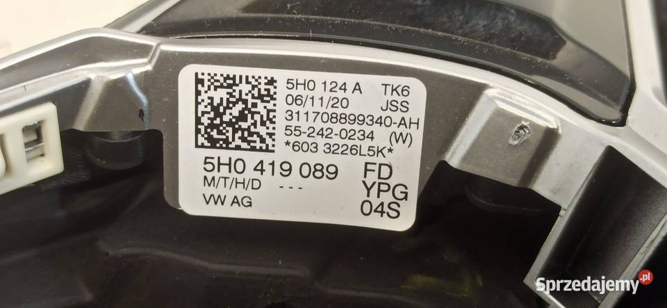 VW TIGUAN II KIEROWNICA RLINE 5H0419089FD osobowe