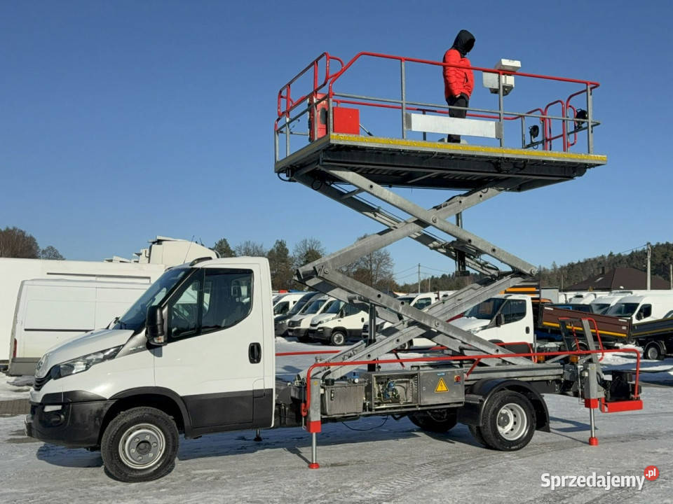 Iveco Zwyżka Podnośnik Nożycowy Franke FHB 63 świętokrzyskie Widełki