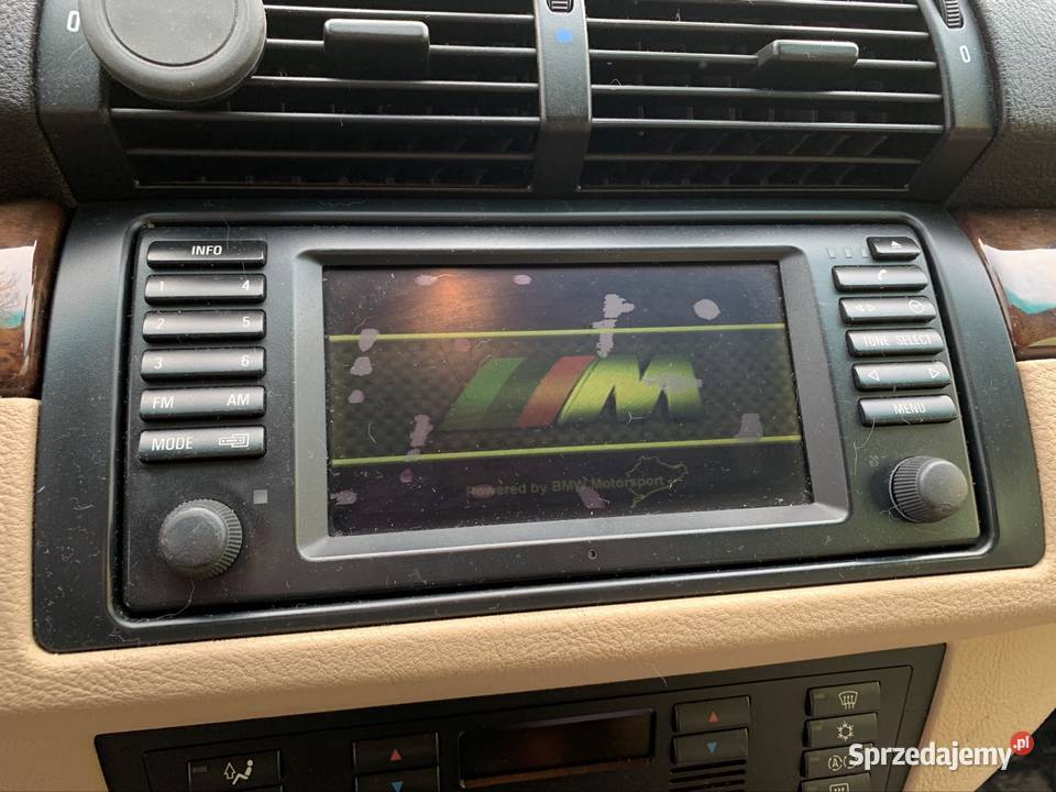 Radio BMW e39 x5 e53 sprawne lecz piksele