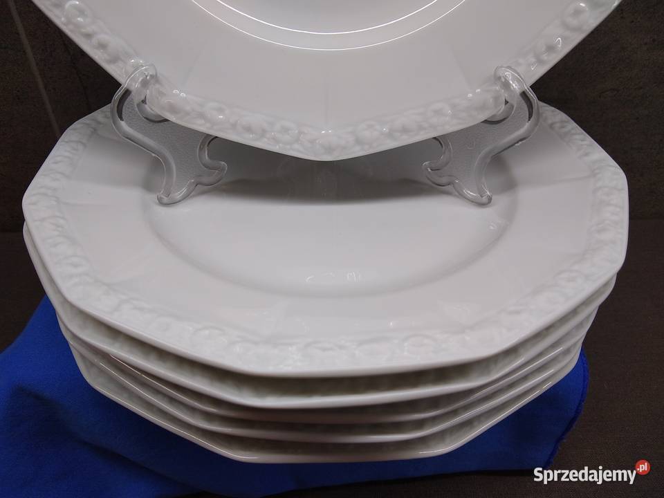 Talerz płytki Rosenthal Biała Maria 6 Antyki, Sztuka, Kolekcje Kalisz