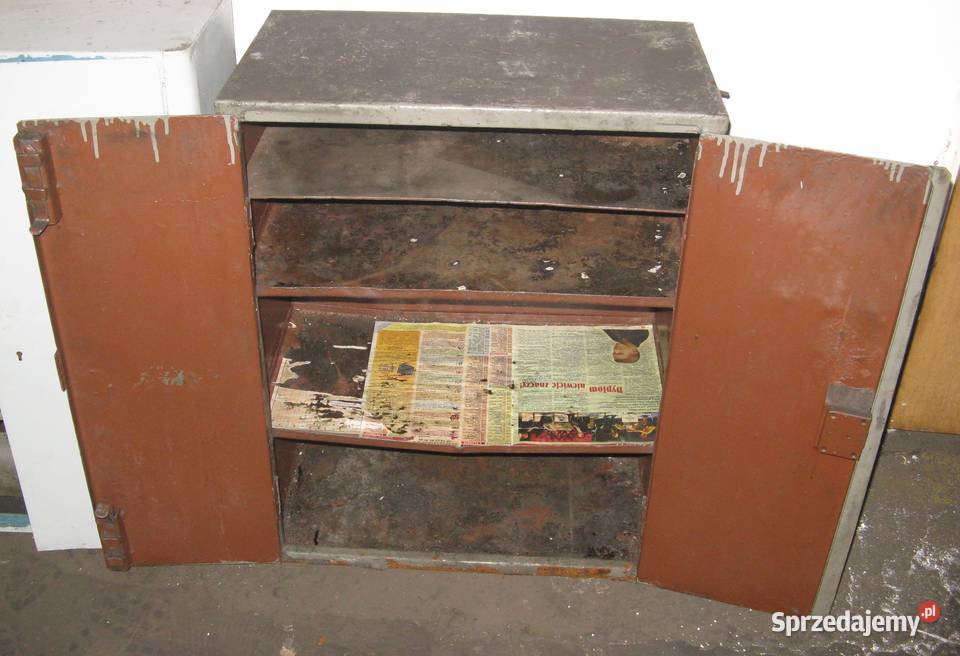 Szafka narzędziowa warsztatowa PRL śląskie Dąbrowa Górnicza