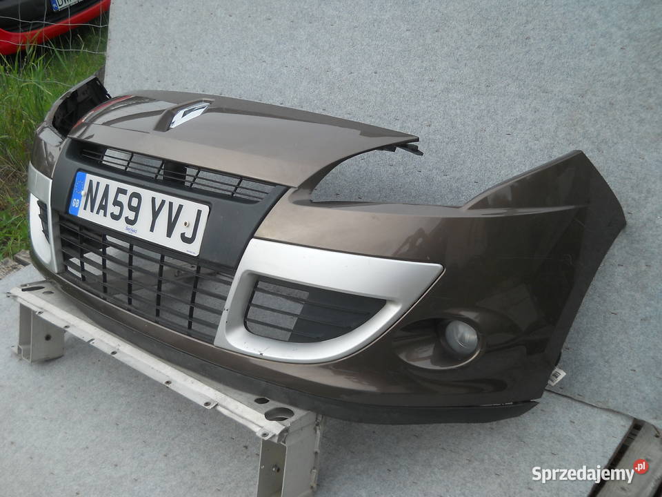 RENAULT SCENIC III ZDERZAK PRZEDNI PRZÓD osobowe Zderzaki Siechnice