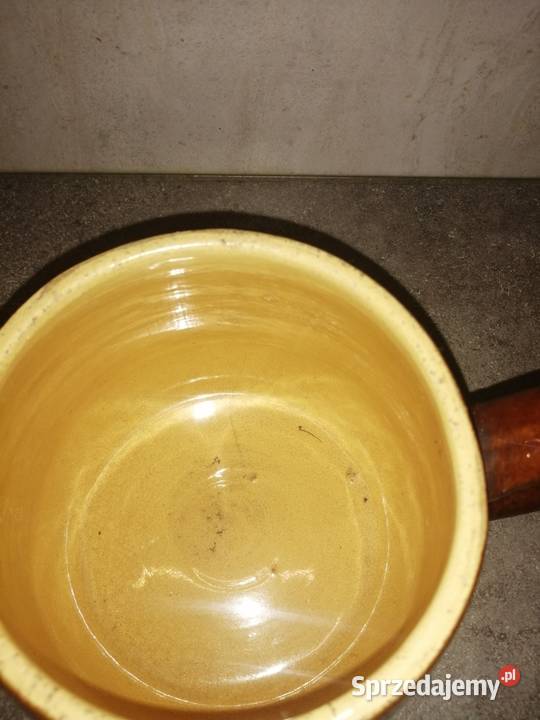 ceramiczny dzbanek mlecznik PRL Siemianowice Śląskie