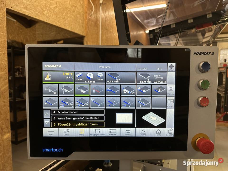 Okleiniarka oklejarka FORMAT 4 TEMPORA F600