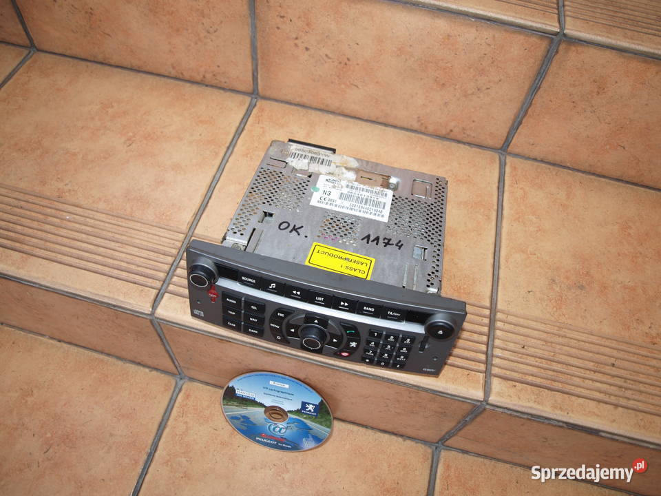 Peugeot 407 radio CD nawigacja 2004 2011r Kalisz