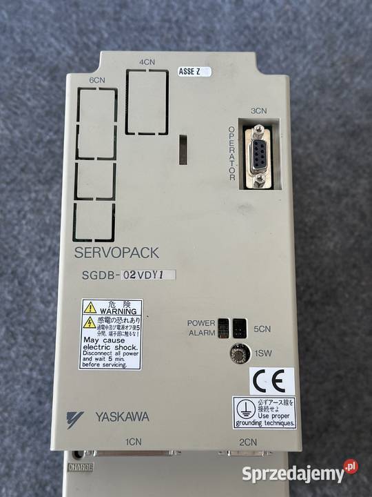 YASKAWA SERVOPACK SGDB02VDY1 silnik serwo BIESSE Łabuńki Pierwsze
