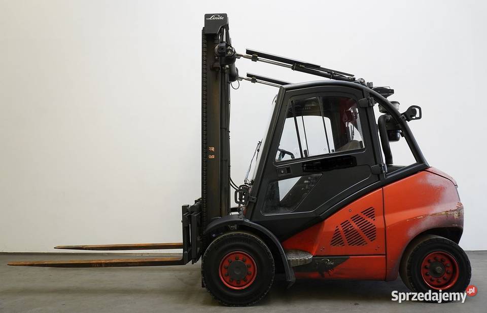 Linde H45 D używany wózek widłowy Linde Diesel z Wózki widłowe Gdańsk