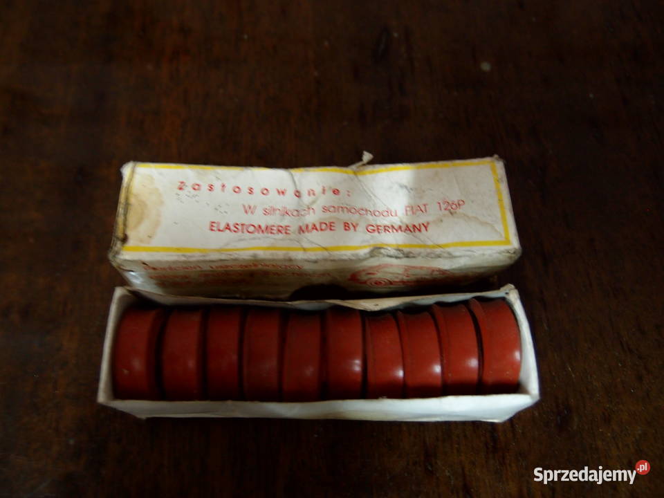 Pierścień uszczelniający Fiat 126p komplet 10 osobowe sprzedam
