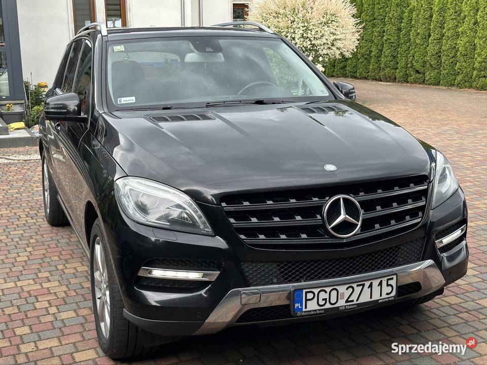 Mercedes ml w166 polski salon serwisowany w ASO wielkopolskie Grodzisk Wielkopolski