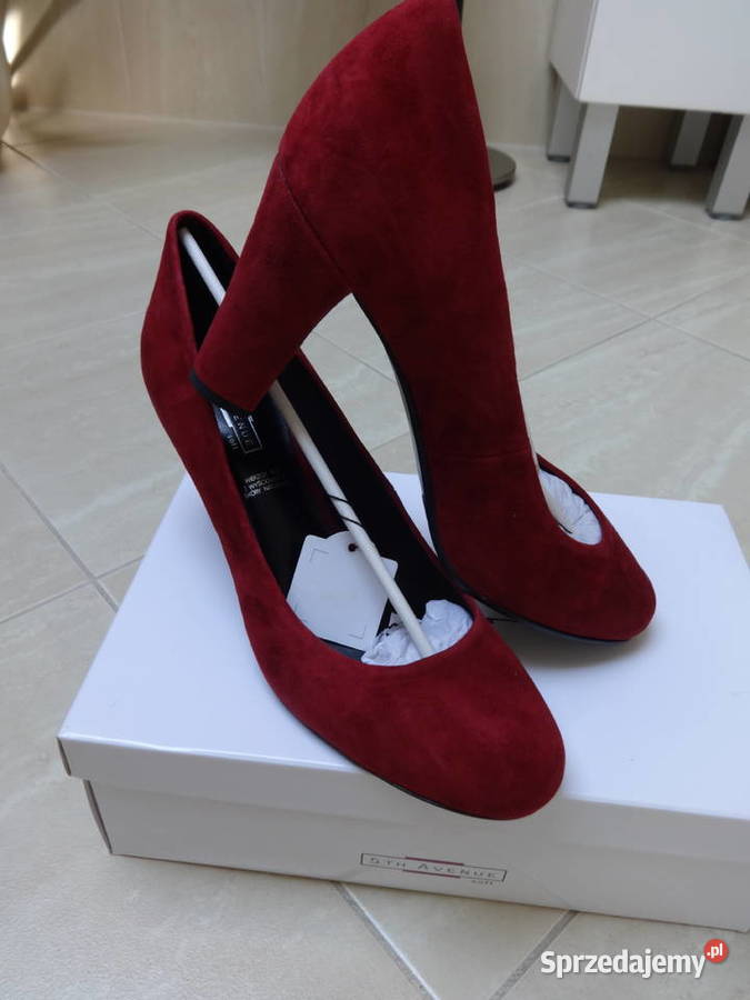 Czółenka 5th Avenue z naturalnej skóry model 25.5cm łódzkie Tomaszów Mazowiecki