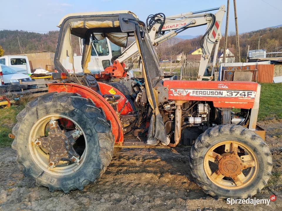 ciagnik 4x4 sadowniczy massey ferguson 374F Sucha Beskidzka