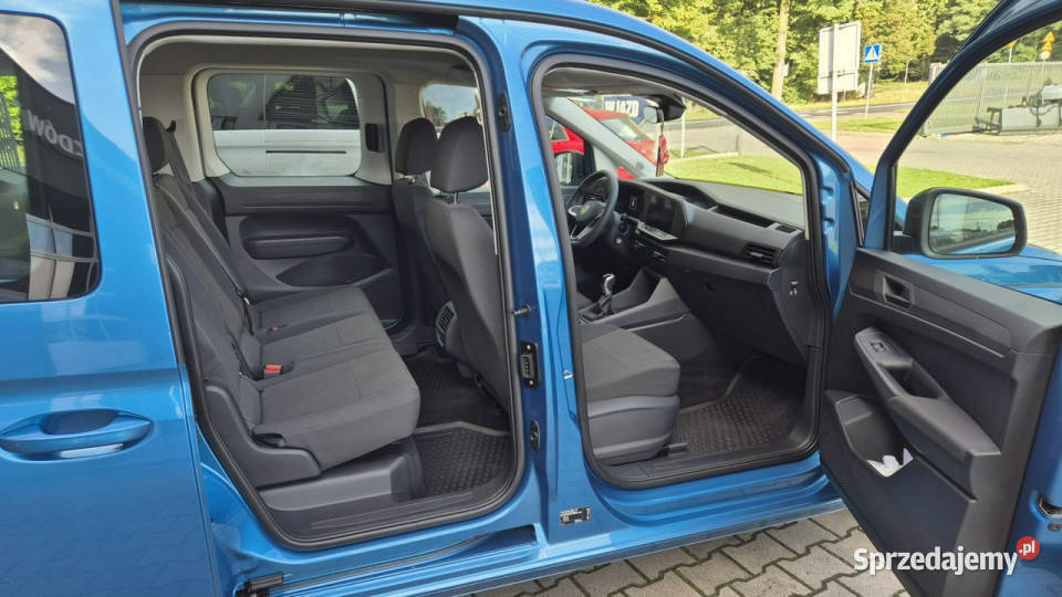 Volkswagen Caddy 20 TDi Salon Polska 5Osobowy niebieski Suchorzew