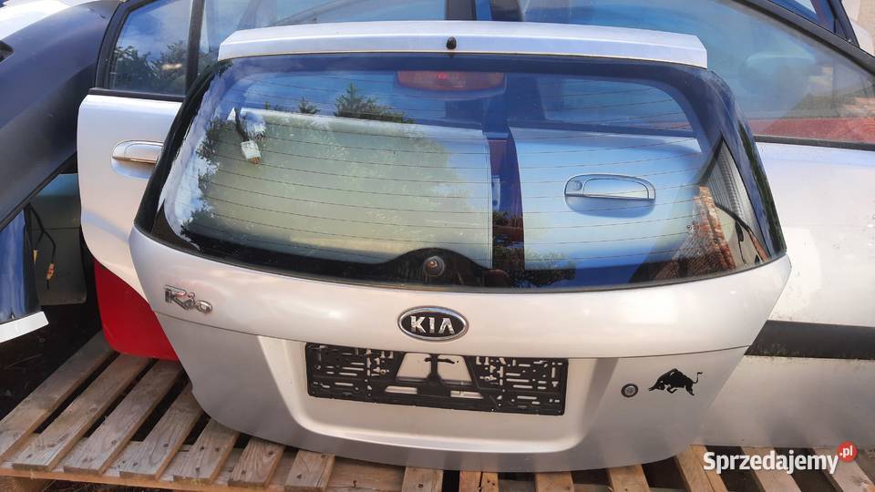 klapa bagażnika kompletna KIA Rio II 0511 lak 6C Dębno