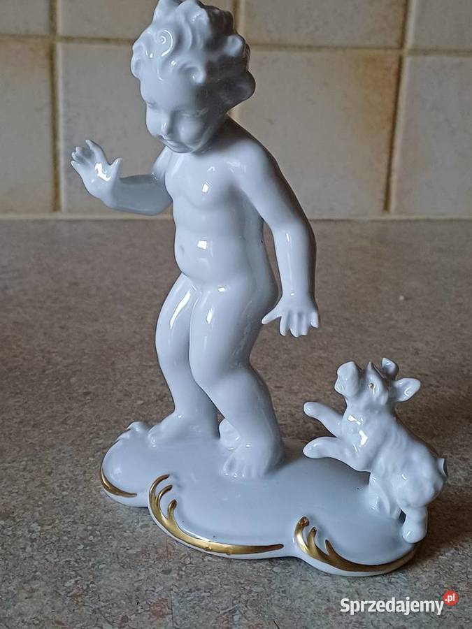 vintage porcelanowa figurka