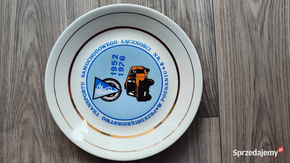 Okolicznościowy talerz porcelanowy