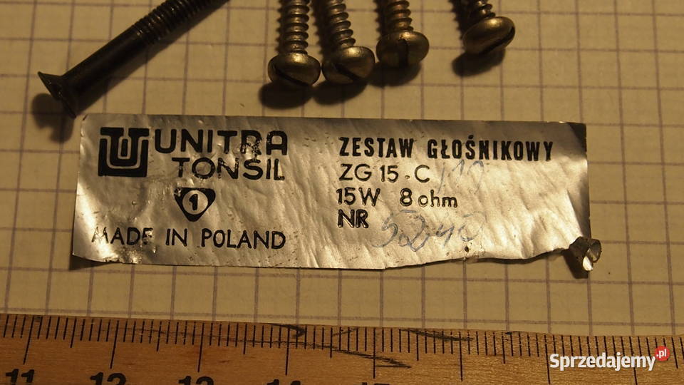 Unitra Tonsil ZG 15C 11 części z demontażu Tychy