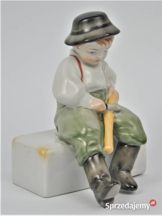 chłopiec rzeźbiarz Sinko art deco Zsolnay Warszawa sprzedam