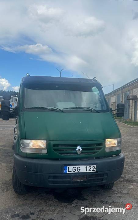 Renaul Maskot 28 auto laweta Rok produkcji 2004 Białystok